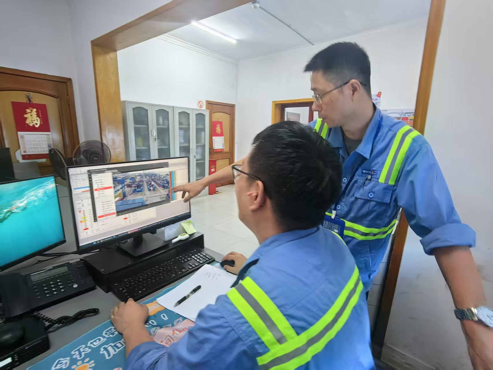 金洋公司箱务班开展指令宣布操作手艺竞赛