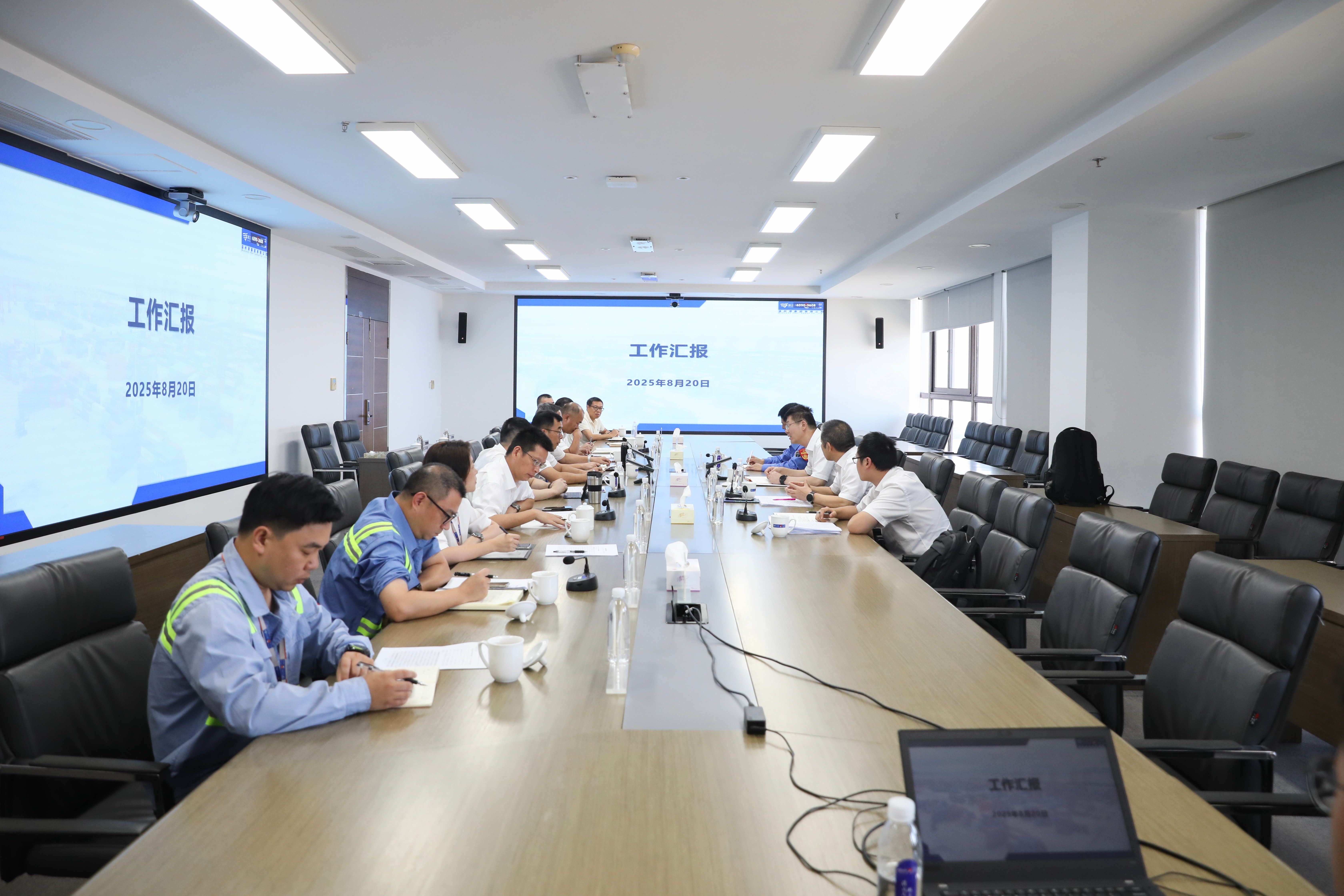 王峥一行赴尊龙时凯集团调研